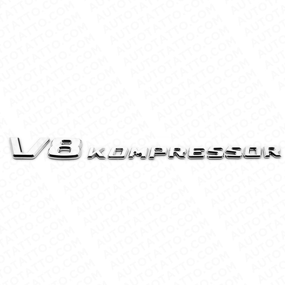 Mercedes-Benz V8 Kompressor Fender Badge