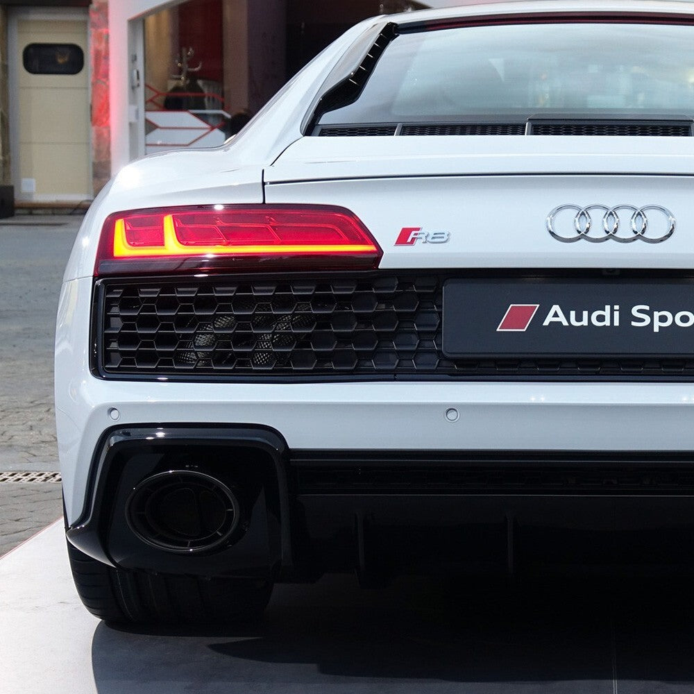 Audi R8 Rear Trunk Badge - Chrome