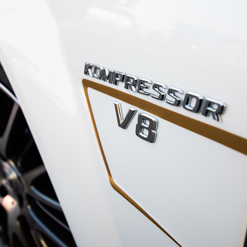 Mercedes-Benz V8 Kompressor Fender Badge