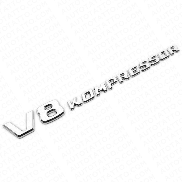 Mercedes-Benz V8 Kompressor Fender Badge