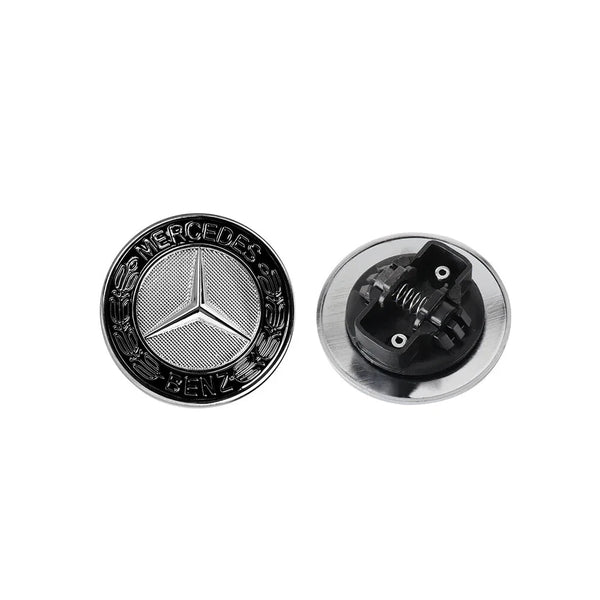 Mercedes-Benz Hood Star Emblem - Silver (57mm)
