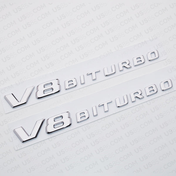 Mercedes-Benz V8 Biturbo Fender Badge
