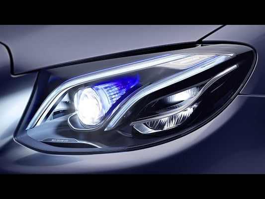2017-2019 Mercedes-Benz E-Class Multibeam LED Headlights | W213 Full Assembly (Pre-Facelift)