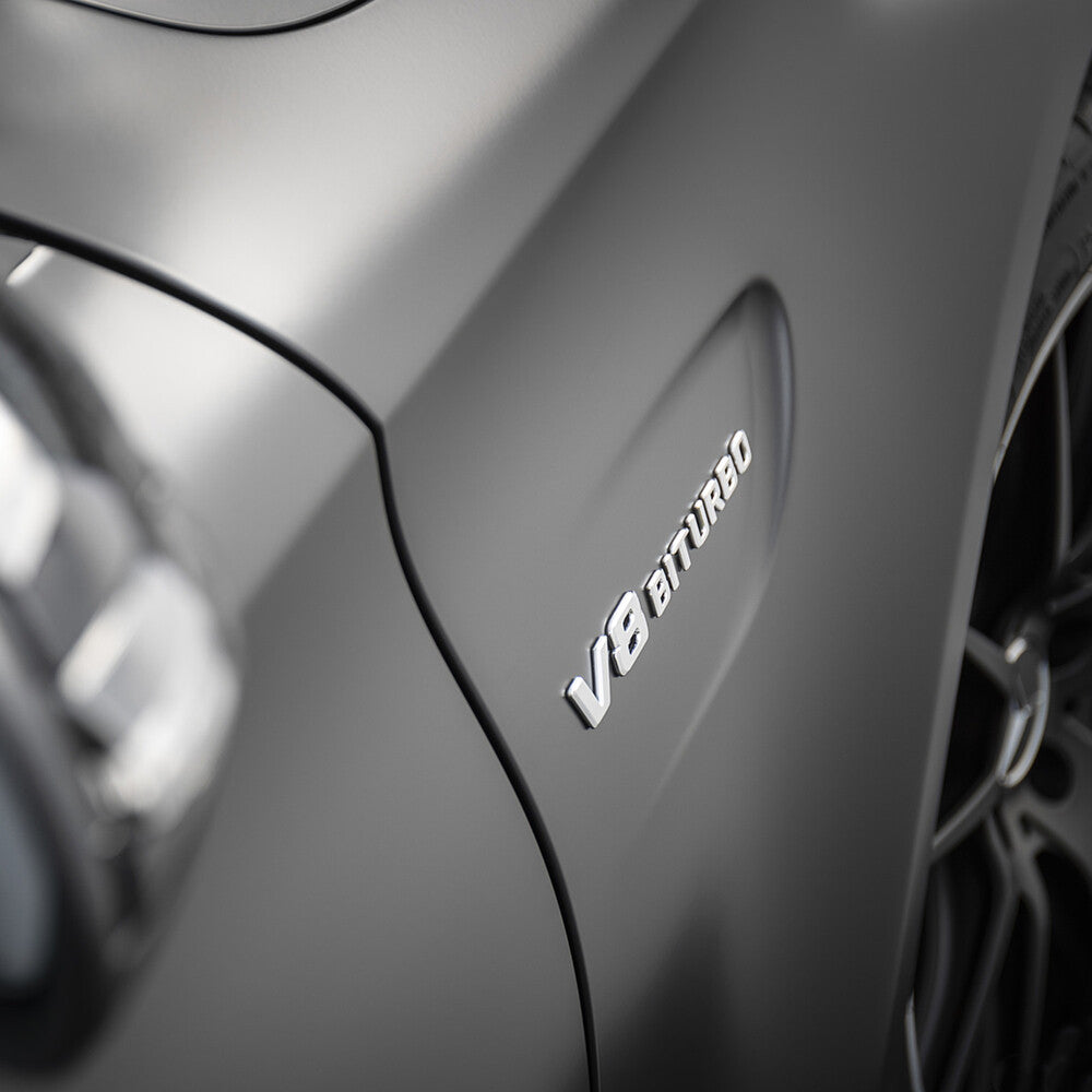 Mercedes-Benz V8 Biturbo Fender Badge