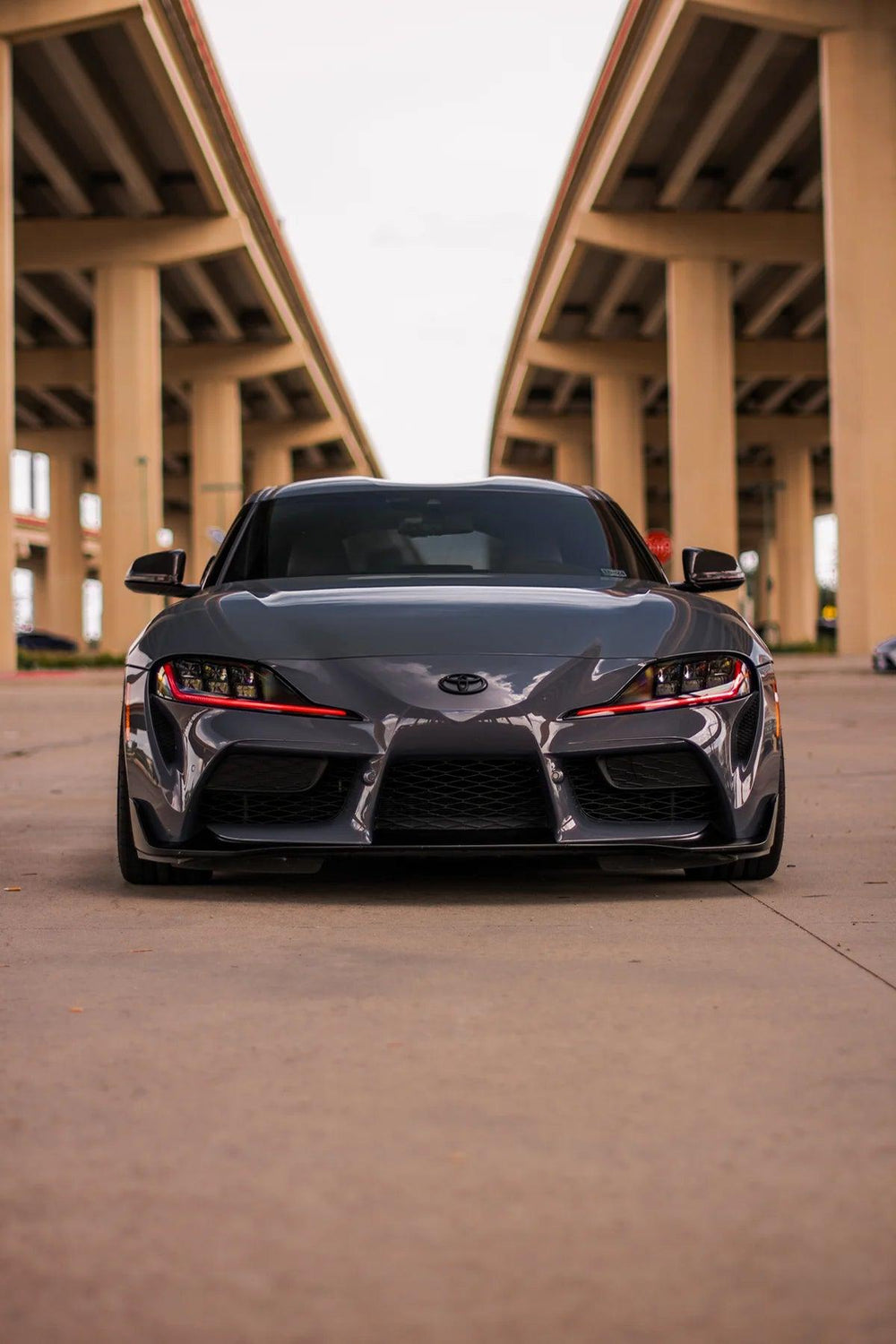 A90 A91 MK5 Toyota Supra Red DRL Full Kit (20+)